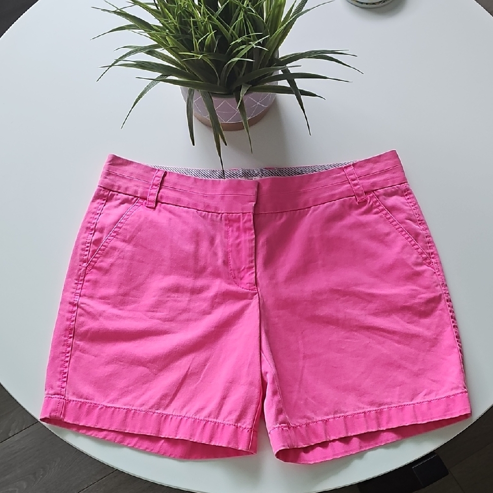 J. Crew Hot Pink Women's Bermuda Shorts